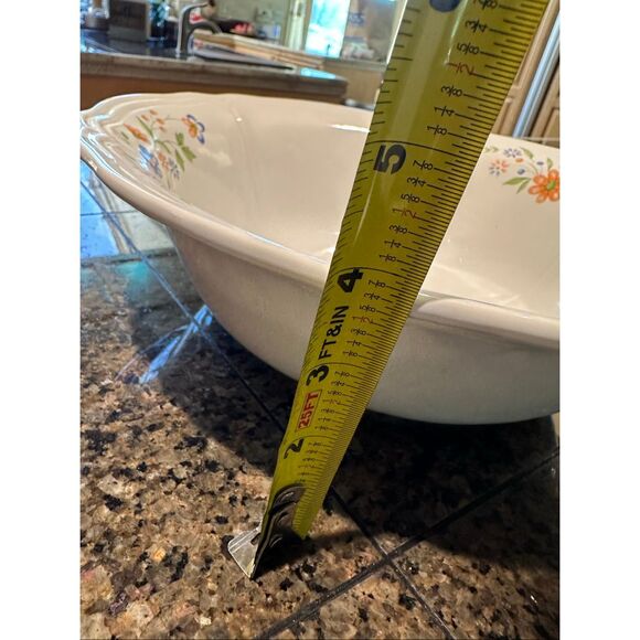 Vintage Federalist USA Pottery pitcher and basin - Picture 10 of 10